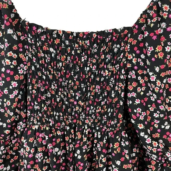 BP Floral Smocked Mini Dress - Picture 9 of 11